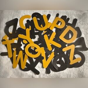 Scrapbook Die-Cut Letters